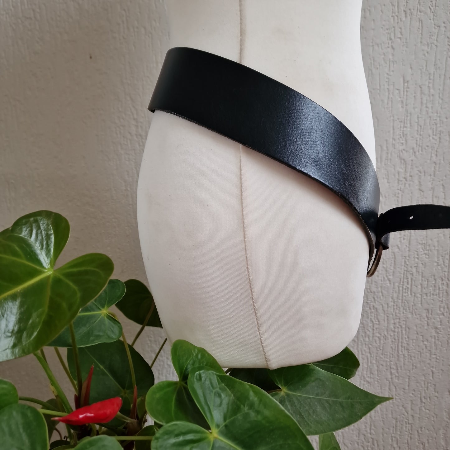 Ceinture large en cuir Promiss 4