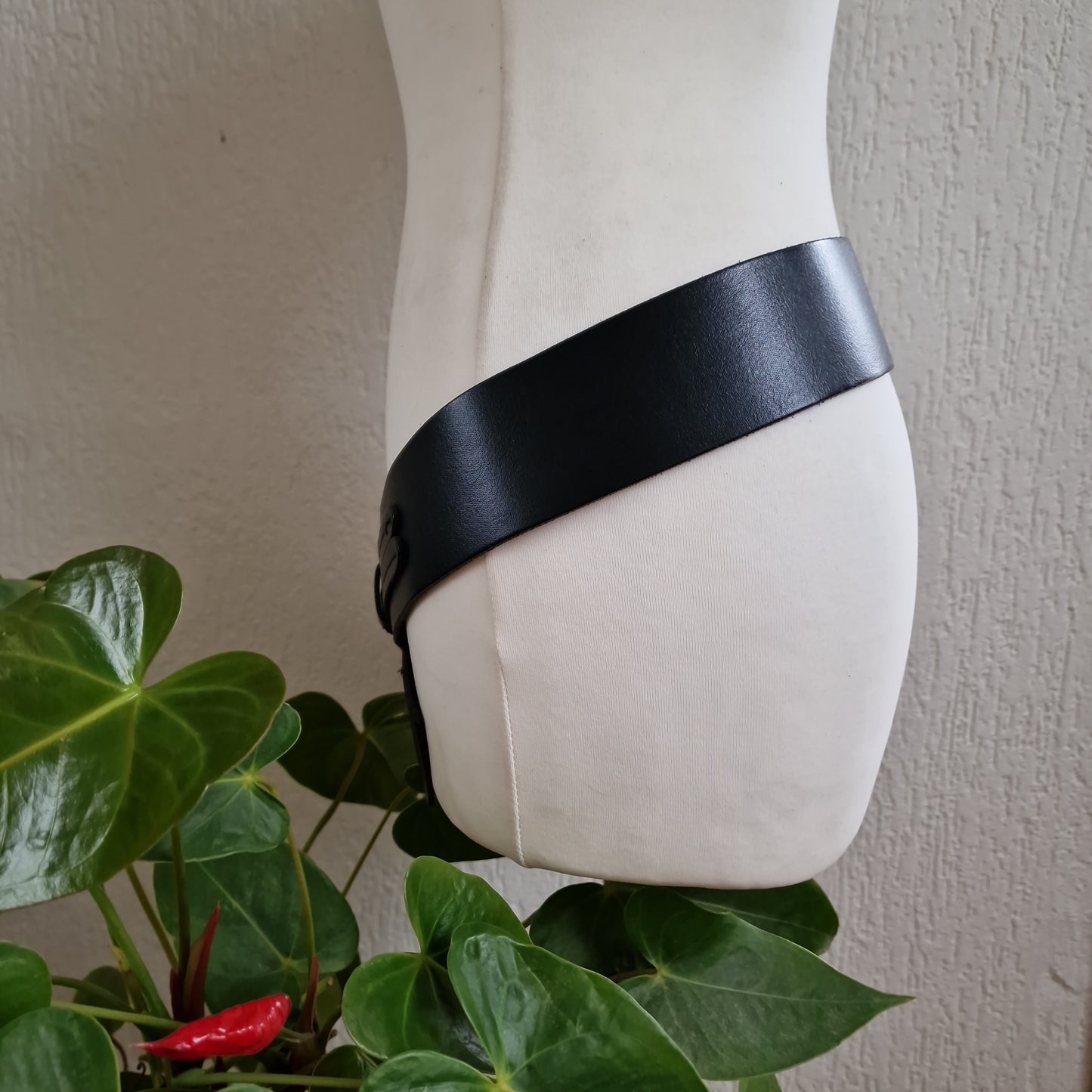 Ceinture large en cuir Promiss 4