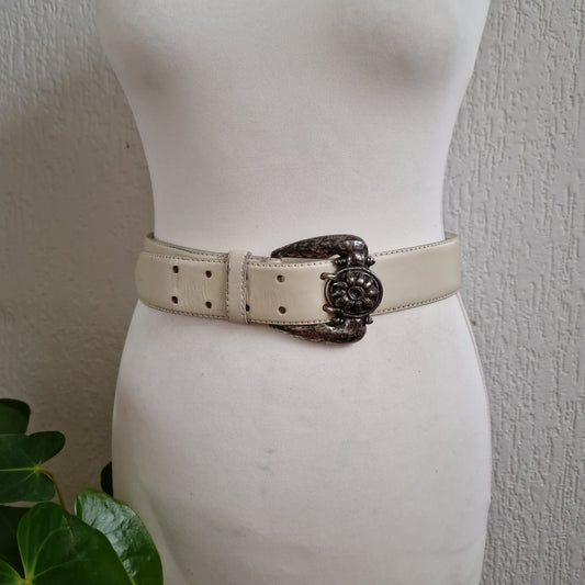 ceinture crème 16