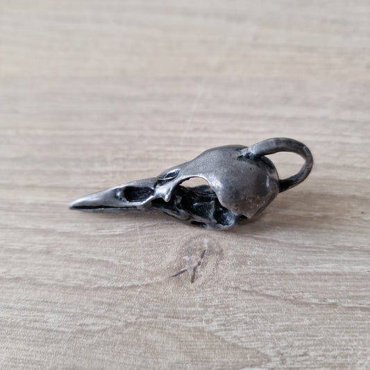 pendentif crâne d'oiseau