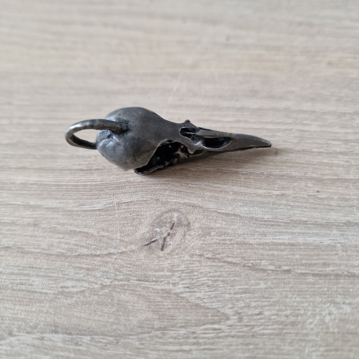 bird skull pendant