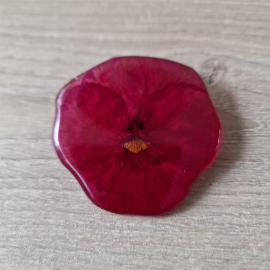 pendentif fleur en résine