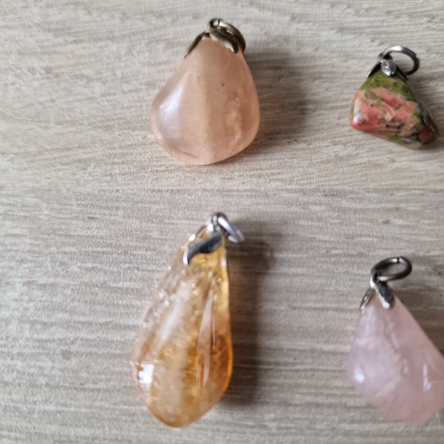 6 gemstone pendants 2