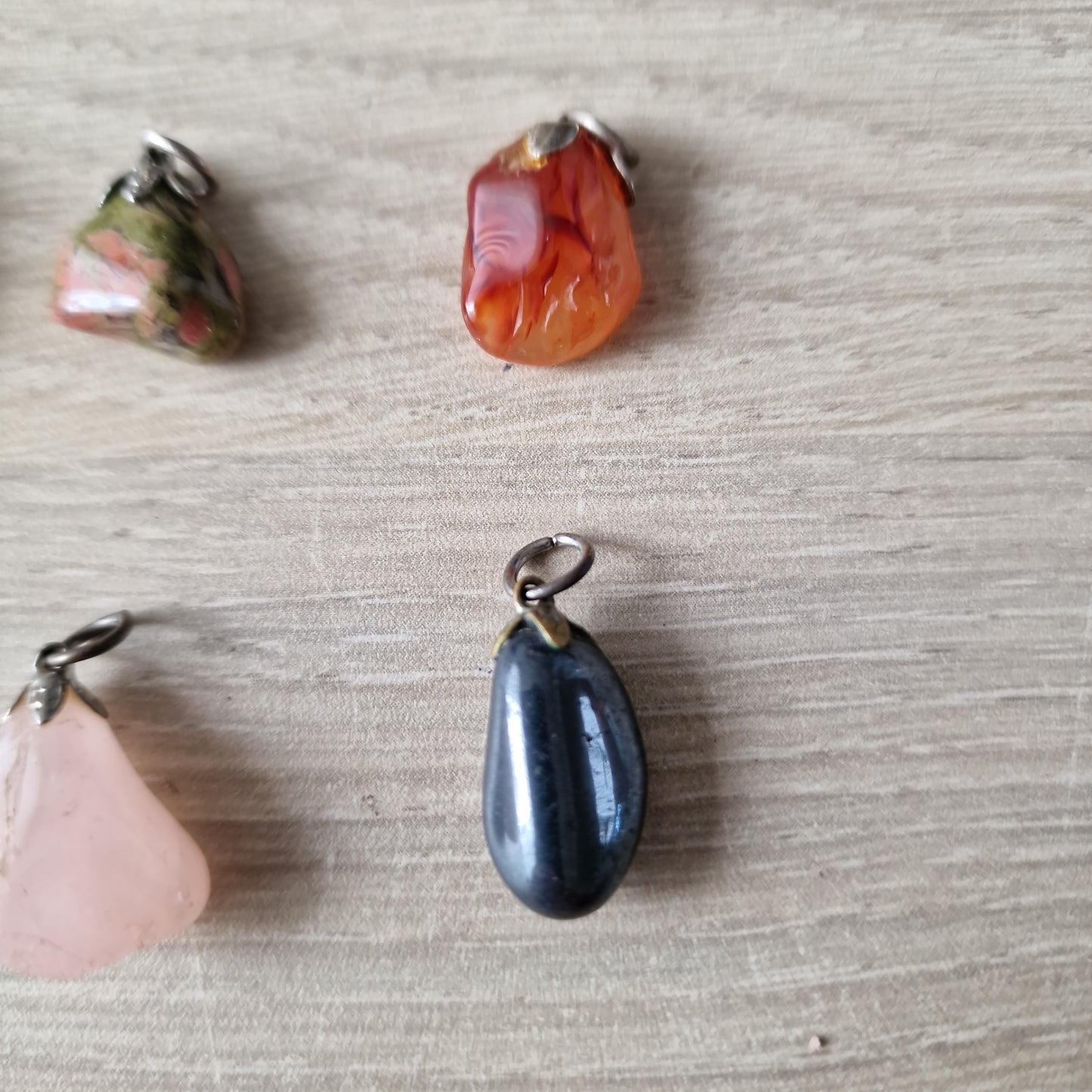 6 gemstone pendants 2