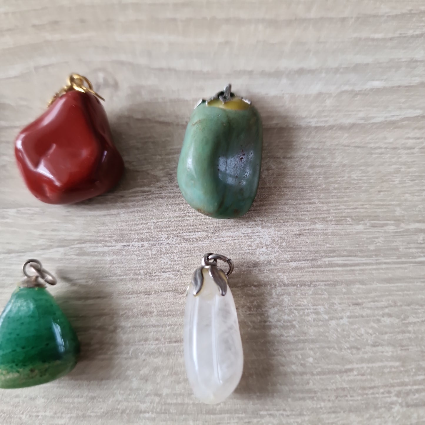 6 gemstone pendants 5