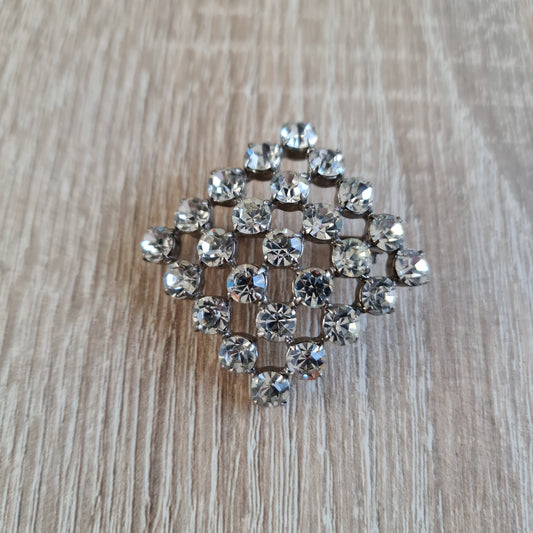 Rhinestone brooches