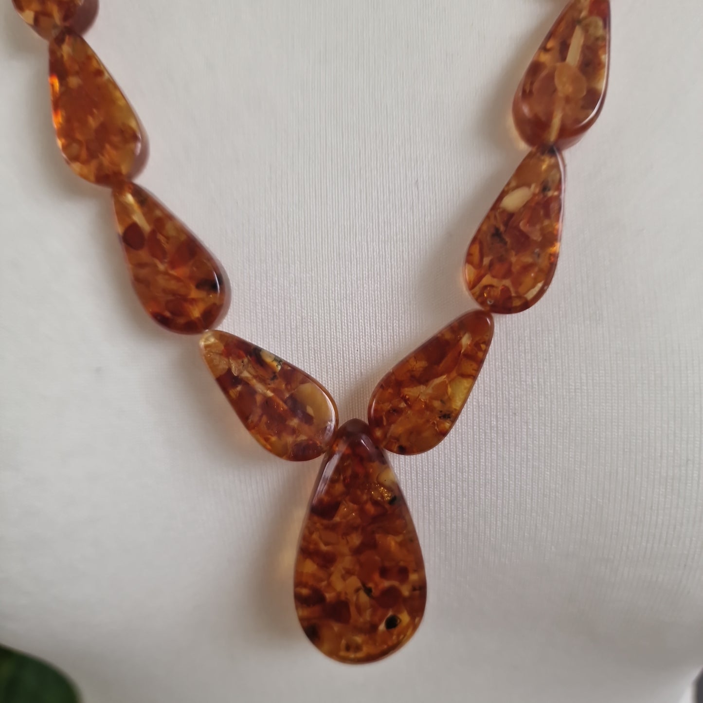 Amber lange ketting