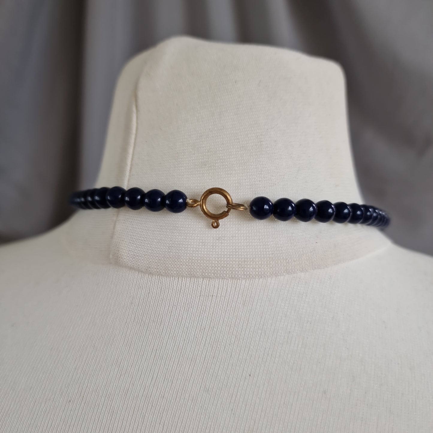 Blauw/ witte ketting