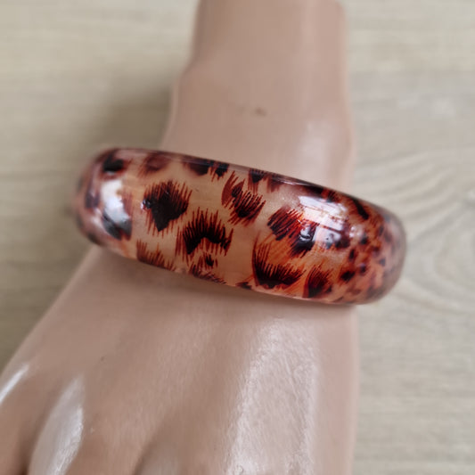 Resin vlekken armband 2