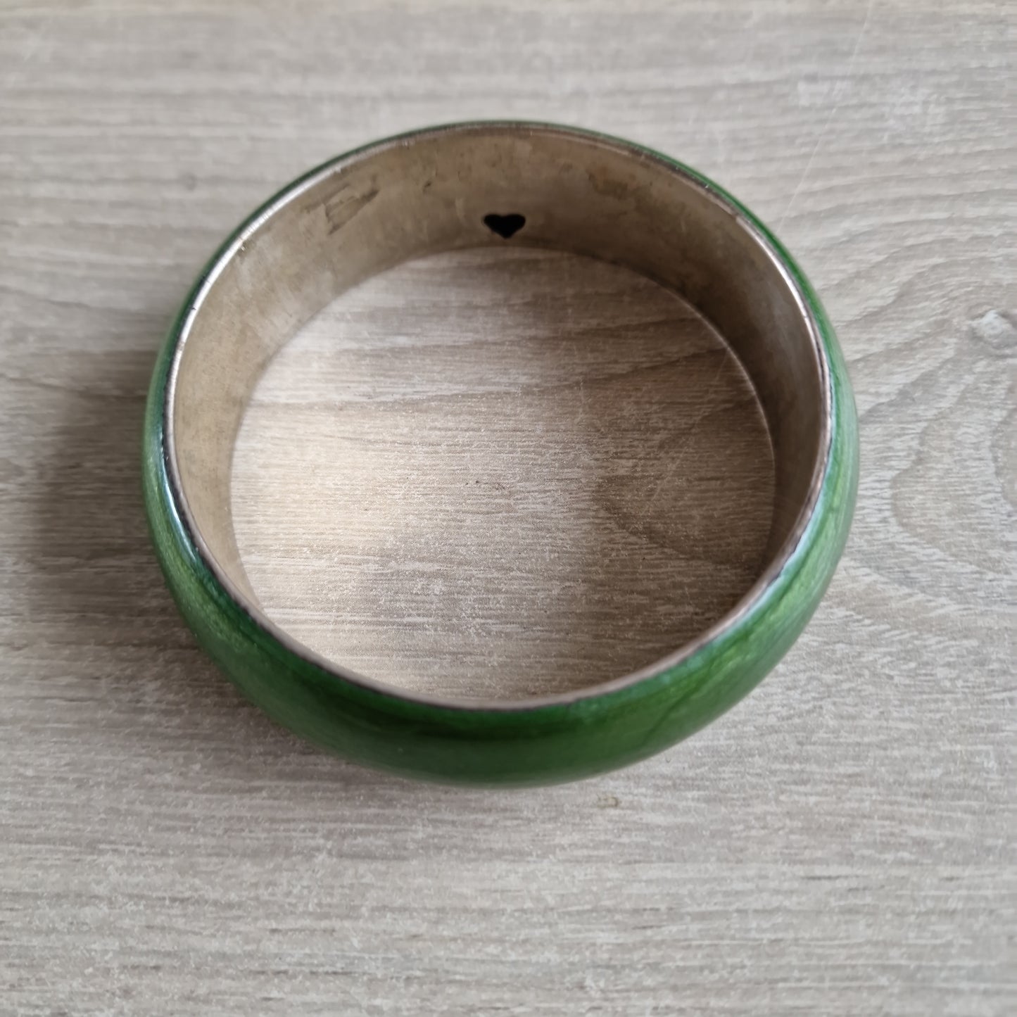 Groene brede armband