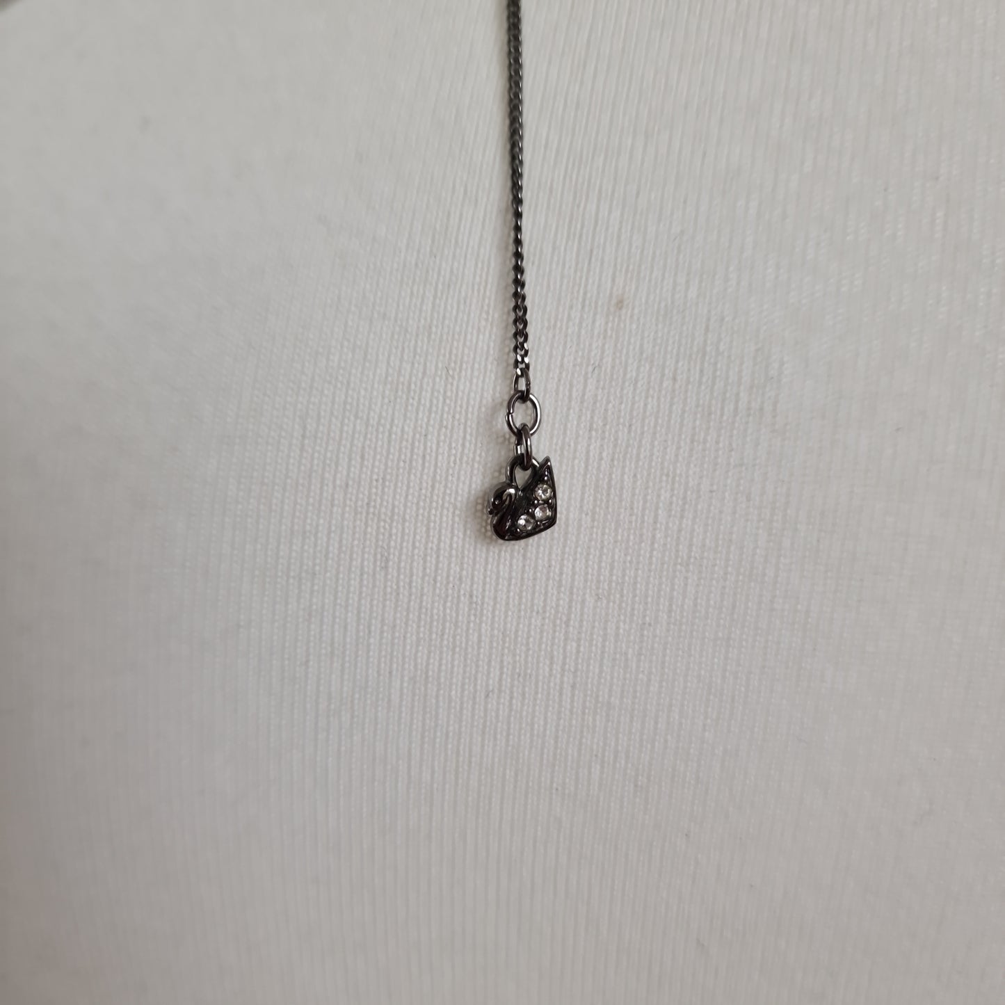 Swarovski sleutel met vleugels ketting