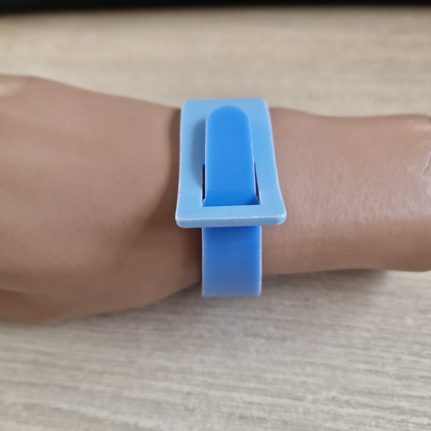 Resin blauwe armband